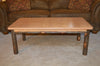 A&L Furniture Hickory Solid Wood Coffee Table, Natural Finish