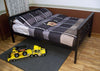 A&L Furniture Company VersaLoft Full Mission Bed, Black paint