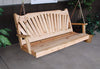 Fanback Porch Swing Option for A&L Furniture Pergola