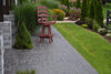 A&L Furniture Amish-Made Poly Ladderback Swivel Dining Chair with Arms, Cherrywood