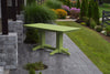 A&L Furniture Amish-Made 6' Outdoor Poly Dining Table, Tropical Lime