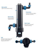 Features of Oase ClearTronic Aquarium UV Clarifier