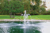 Double Arch and Geyser Spray Pattern for Airmax® EcoSeries™ 1/2 HP Floating Fountain