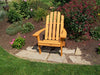 A&L Furniture Cedar Kennebunkport Adirondack Chair, Natural Stain