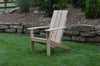 A&L Furniture Cedar Wood Modern Adirondack Chair, Unfinished