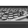 Cord port on Aquascape® AquaBasin® Fountain Basin is perfect for hiding lighting cords