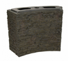 Aquascape® Large Curved Stacked Slate Wall Base