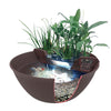 Cutaway view of Aquascape AquaGarden Mini Pond Kit