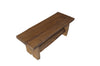 A&L Furniture Blue Mountain Sunrise Thicket Coffee Table, Mushroom Stain