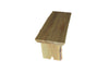 A&L Furniture Blue Mountain Sunrise Thicket Coffee Table, Natural Stain