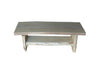 A&L Furniture Blue Mountain Sunrise Thicket Coffee Table, Unfinished