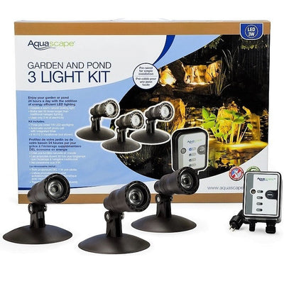 Aquascape® 12V LED Garden and Pond Spotlight Kit 