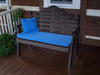 A&L Furniture Amish-Made Poly Marlboro Garden Bench, Black