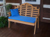 A&L Furniture Amish-Made Poly Marlboro Garden Bench, Cedar