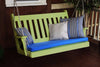A&L Furniture Amish-Made Poly Traditional English Porch Swing, Tropical Lime