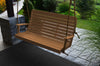 A&L Furniture Amish-Made Poly Winston Porch Swing, Cedar