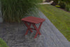 A&L Furniture Co. Amish-Made Folding Poly End Table, Cherrywood