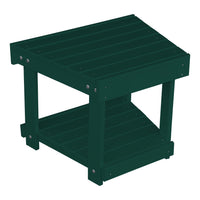 A&L Furniture Poly New Hope Side Table, Turf Green