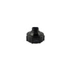 Aqua Ultraviolet® EZ Twist Cap, 2" Black with O-Ring