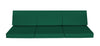 A&L Furniture Co. Weather-Resistant Full Cushions for Deep Seat Swings