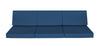 A&L Furniture Co. Weather-Resistant Full Cushions for Deep Seat Swings