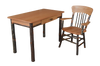 A&L Furniture Co. Hickory Solid Wood Writing Desk