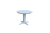 A&L Furniture Co. Amish-Made Counter-Height Round Poly Dining Tables