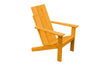 A&L Furniture Cedar Wood Modern Adirondack Chair, Natural Stain