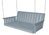 A&L Furniture Co. Amish-Made Pressure-Treated Pine Wingate Swing Beds, Stained