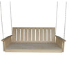 A&L Furniture Co. Amish-Made Pressure-Treated Pine Wingate Swing Beds, Stained