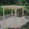 A&L Furniture Co. Amish-Made Bradford Pergola with Swing Hangers