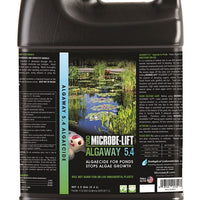 Microbe-Lift® Algaway 5.4 Algaecide for Ponds, 2.5 Gallons