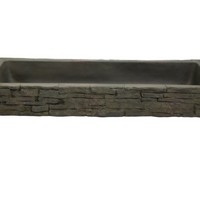 Aquascape® Front-Spill Straight Stacked Slate Topper