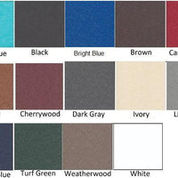 Color options for Amish-Made Replacement Roofs for Wooden Lighthouses