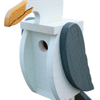 Beaver Dam Woodworks Amish-Made Deluxe Seagull-Shaped Birdhouse