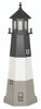 Octagonal Amish-Made Poly Oak Island Lighthouse, 6' Tall