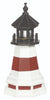 2' Octagonal Amish-Made Poly Montauk, NY Replica Lighthouse with Base