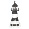 3' Octagonal Amish-Made Poly Bodie Island, NC Replica Lighthouse with Base
