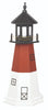 4' Octagonal Amish-Made Poly Barnegat, NJ Replica Lighthouse