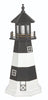 4' Octagonal Amish-Made Wooden Fire Island, NY Replica Lighthouse