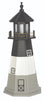 4' Octagonal Amish-Made Hybrid Oak Island, NC Replica Lighthouse