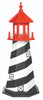 4' Octagonal Amish-Made Hybrid St. Augustine, FL Replica Lighthouse