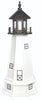 4' Octagonal Amish-Made Poly Cape Cod, MA Replica Lighthouse with Base