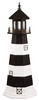5' Octagonal Amish-Made Poly Bodie Island, NC Replica Lighthouse