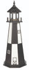 5' Octagonal Amish-Made Poly Cape Henry, VA Replica Lighthouse