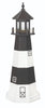 5' Octagonal Amish-Made Wooden Fire Island, NY Replica Lighthouse