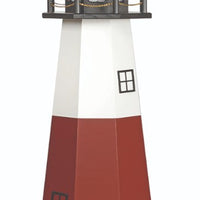 5' Octagonal Amish-Made Wooden Montauk, NY Replica Lighthouse