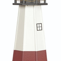 5' Octagonal Amish-Made Wooden Vermillion, OH Replica Lighthouse