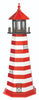 5' Octagonal Amish-Made Wooden West Quoddy, ME Replica Lighthouse