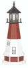 5' Octagonal Amish-Made Poly Barnegat, NJ Replica Lighthouse with Base